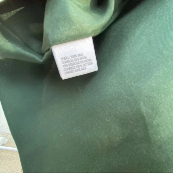 Tocca Green & Toffee Silk & Wool Fairy Dress Size 2 - Picture 11 of 11